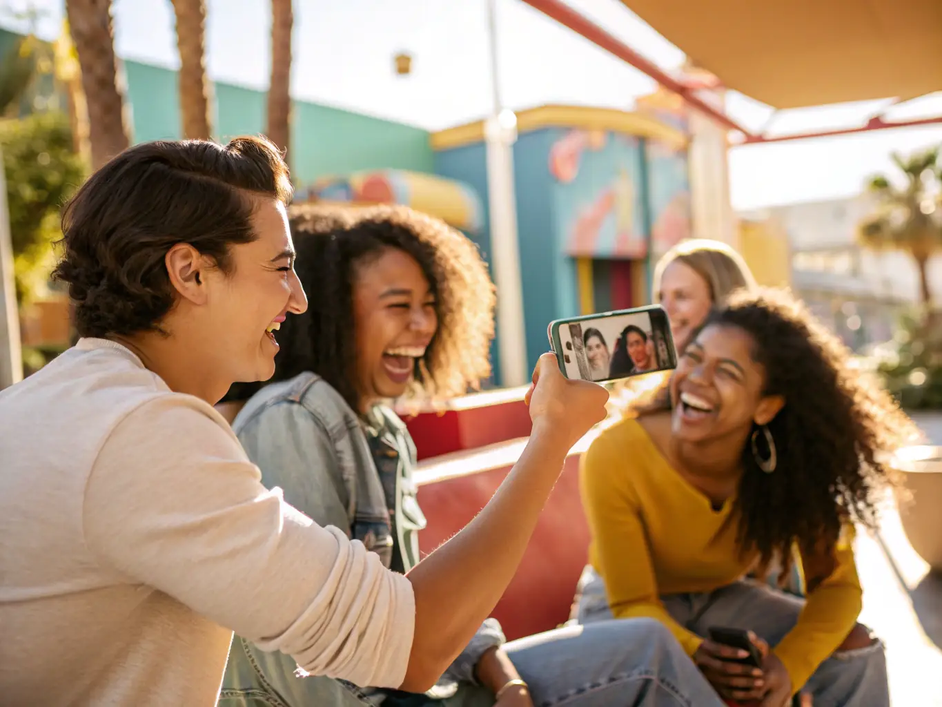 An image of users participating in a 9·1 Short Video Free Version Download video challenge, showcasing their creativity and engagement.